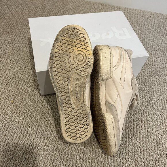 Reebok Victoria Beckham Leather Suede Sneakers Women Size 7.5 - Picture 4 of 8